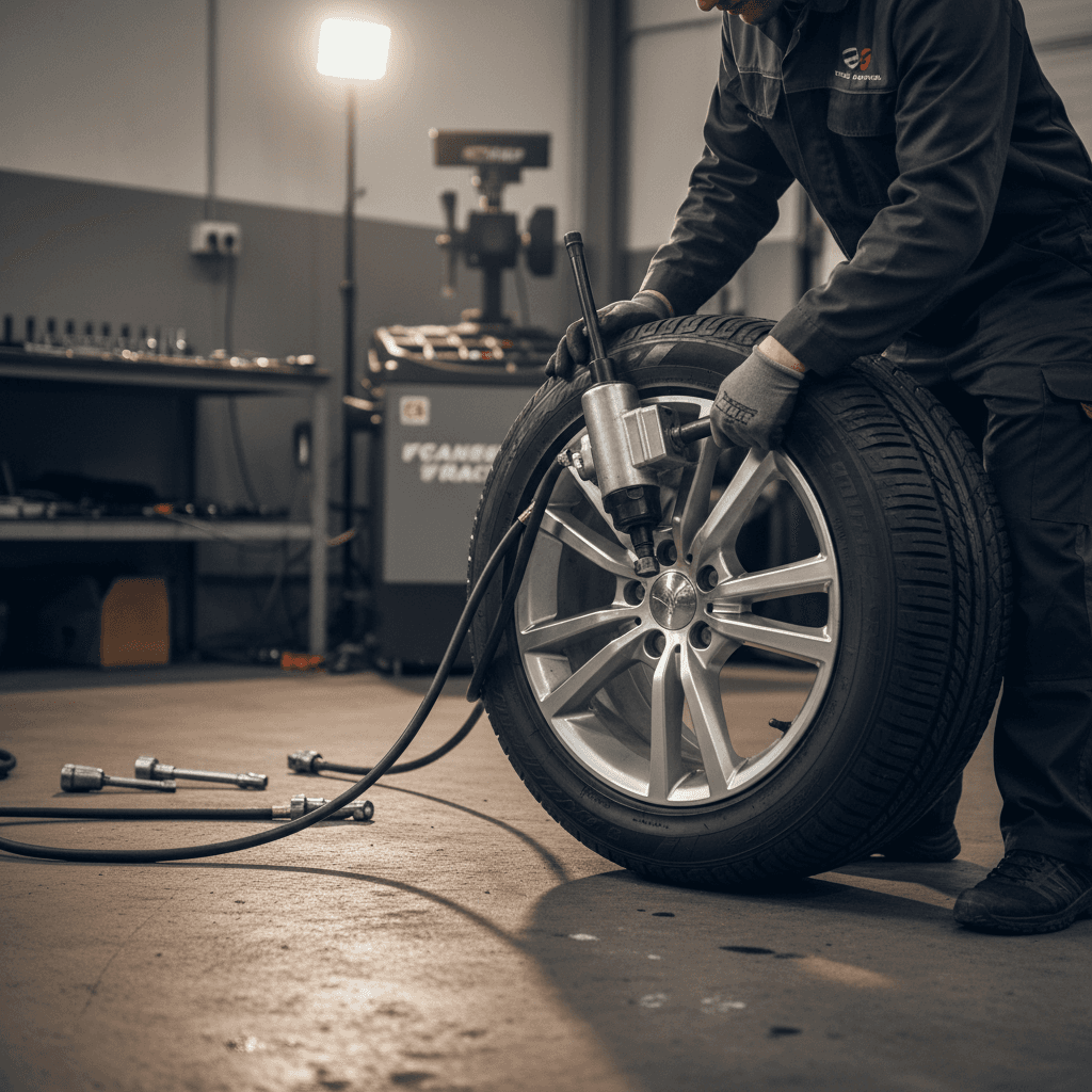 Professional tire inspection service